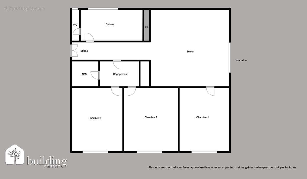 Appartement à COURBEVOIE