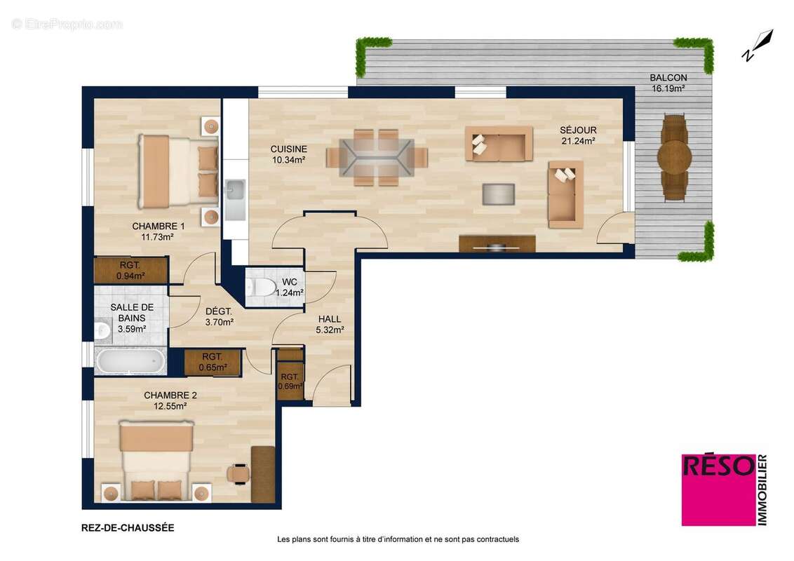 Appartement à COLLONGES-SOUS-SALEVE