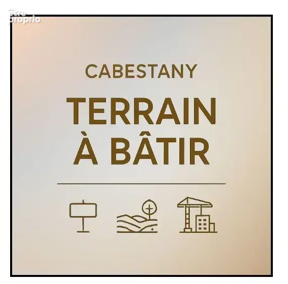 Photo Terrain à Cabestany au prix de 385 000€