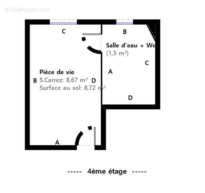 Appartement à PARIS-11E