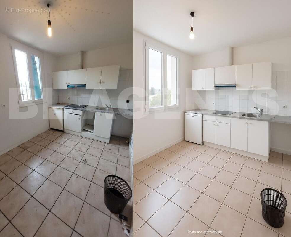 avant_apres_cuisine - Maison à MONTREUIL