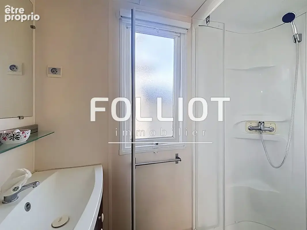 A vendre 50590 montmartin sur mer plage ! terrain + mobil home de 30.50 m2 - photo 10