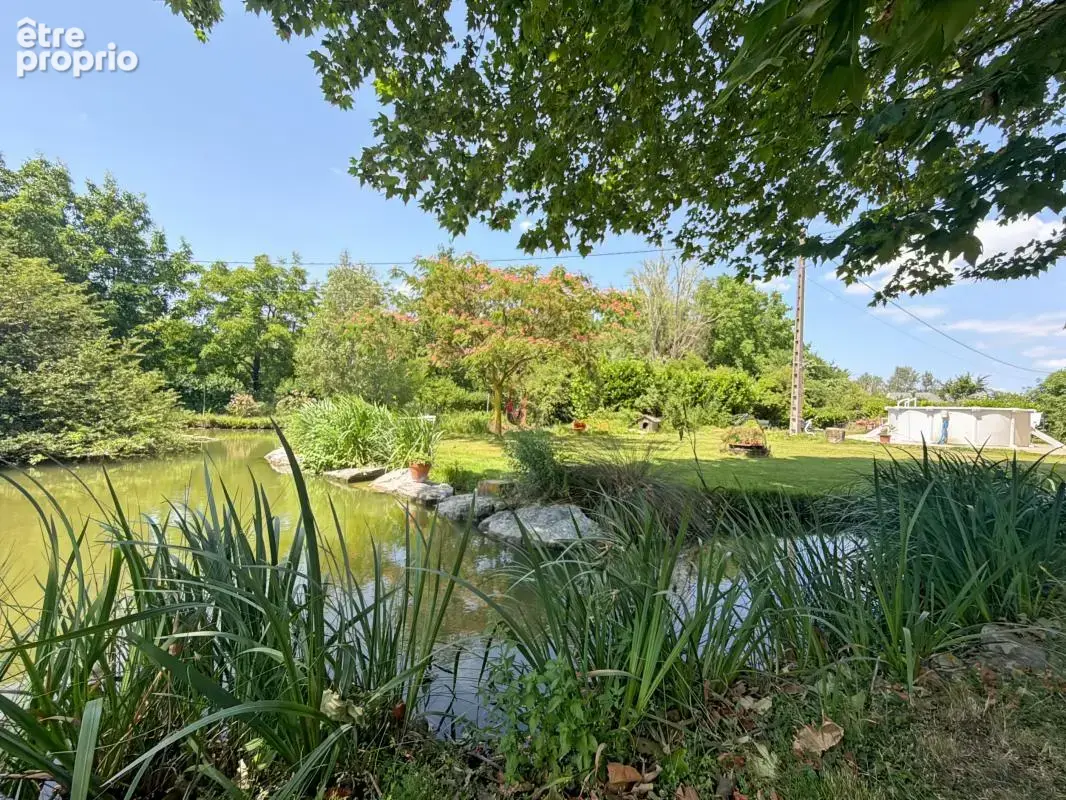 Corps de Ferme à vendre alixan - 322m² - étang - piscine - terrain - photo 26
