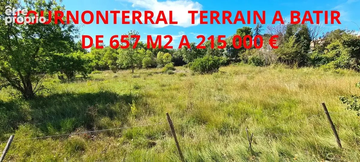 Photo Terrain à Cournonterral au prix de 215 000€