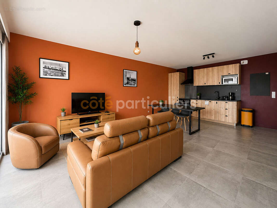 Saint-hilaire-de-riez -- appartement 77 m² -- t3 -- terrasse -- vue mer -- appartement récent - photo 2