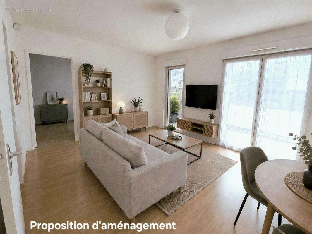 T2 à Tours nord, 43 m2, quartier St Symphorien/Monconseil - photo 2