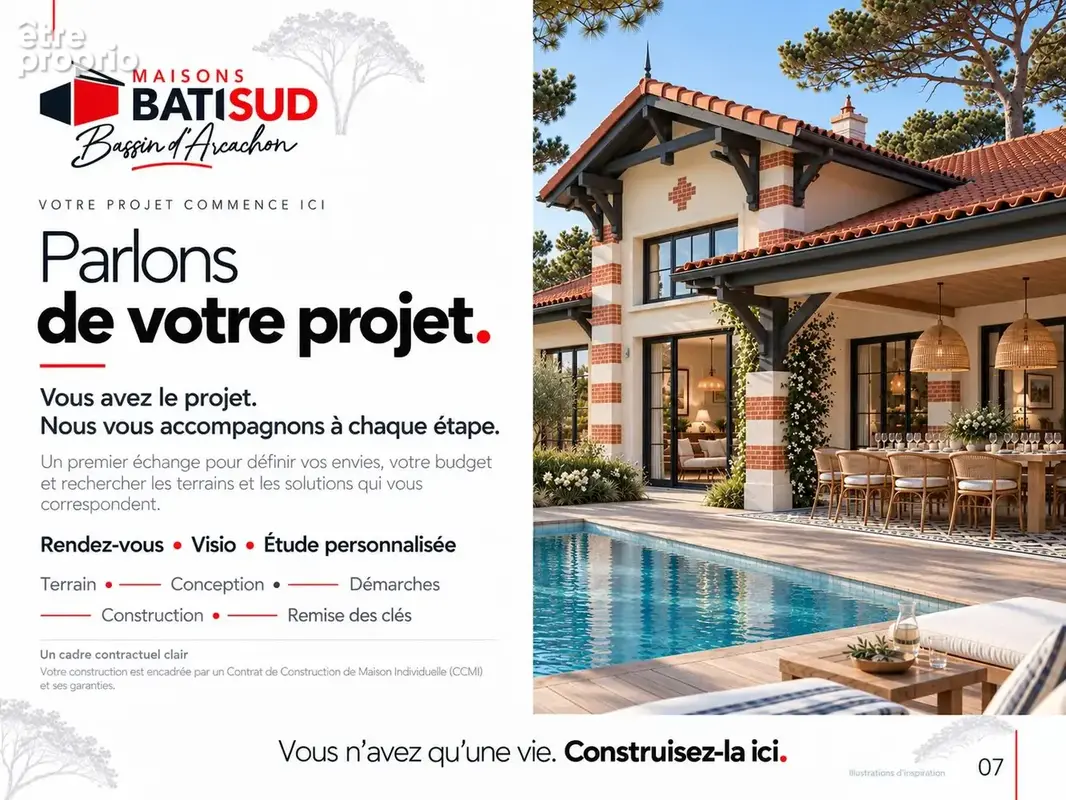 Terrain à bâtir de 585 m² à MIOS (33) - photo 7