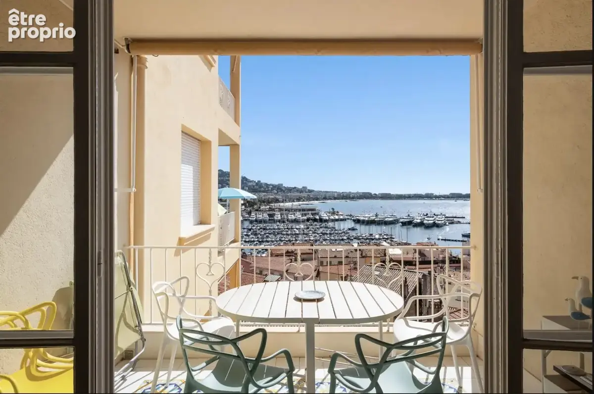 Cannes le suquet – appartement de charme avec terrasse et vue mer panoramique - photo 16