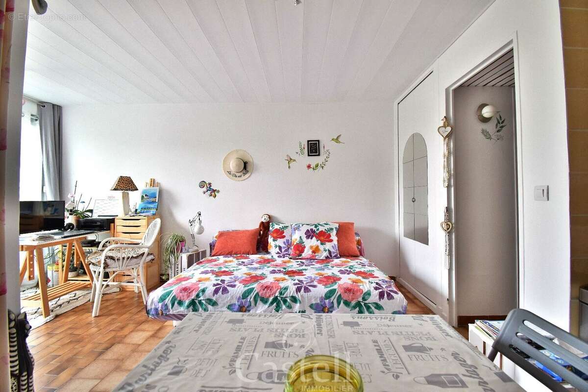 Studio cabine avec jardin et parking - photo 6