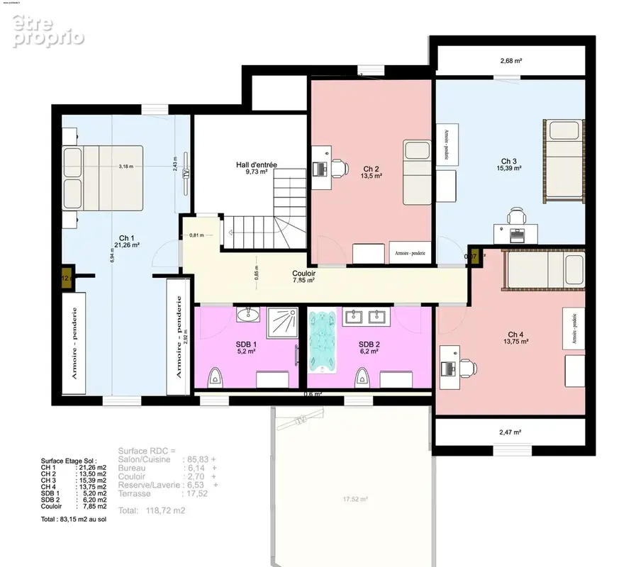 Marcoussis   maison familiale de 185 m2 avec vue exceptionnelle et terrasse - photo 31