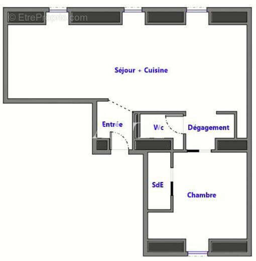 Appartement 50 m² à Fouesnant  - photo 3