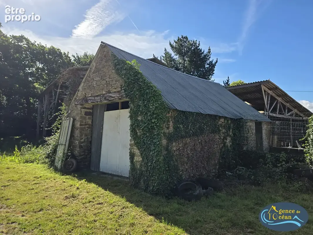 Dependance en pierres a vendre 56130 camoel morbihan sud, à seulement 10 kms des plages de penestin - photo 2