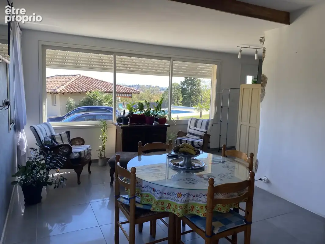 Sur les hauteurs d'Annonay, coquette maison en pierres avec vue et espace piscine. - photo 6