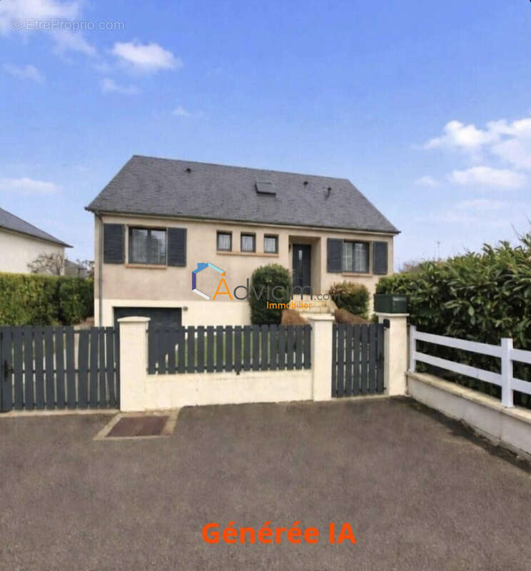 Généré par IA - Maison à SAINT-JEAN-DE-BRAYE