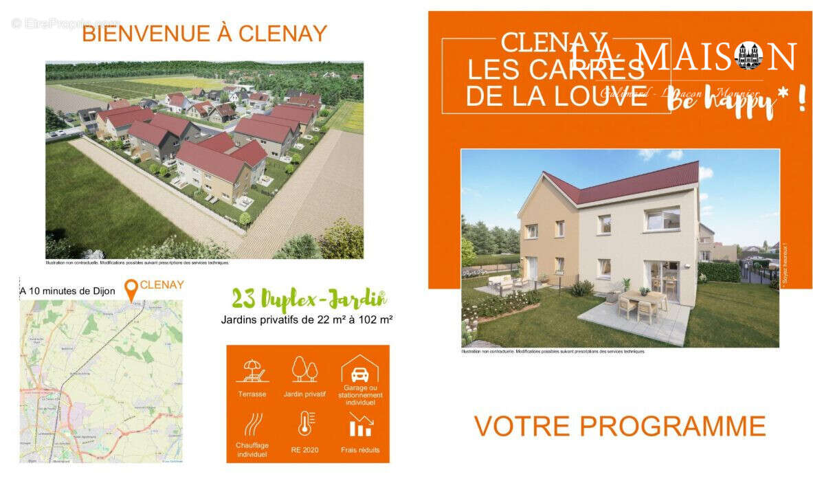 Appartement à CLENAY