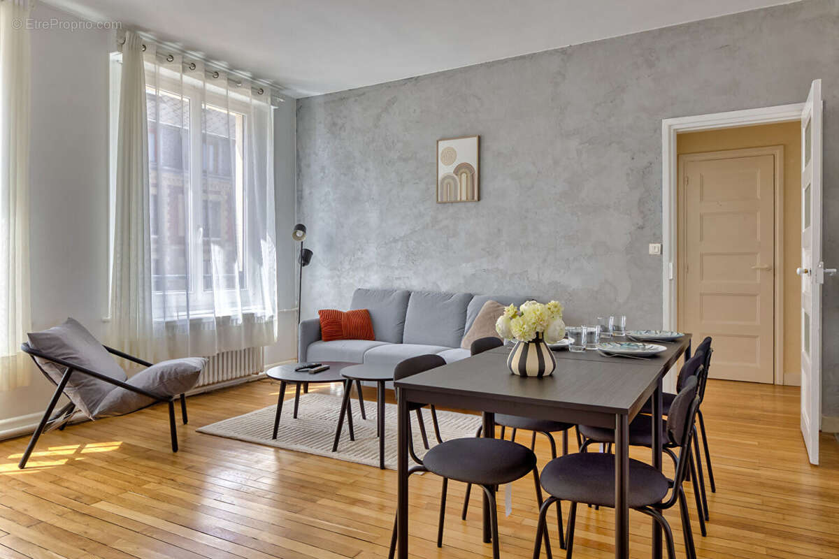 A vendre - appartement 4 pieces - rouen gauche - photo 2