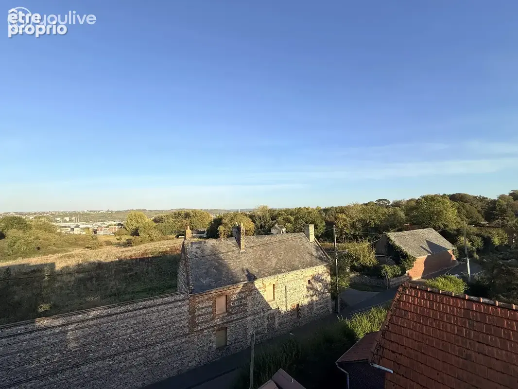 Dieppe Janval – T2 dernier étage avec ascenseur, vue dégagée, balcon sud, 2 parkings + cave - photo 15