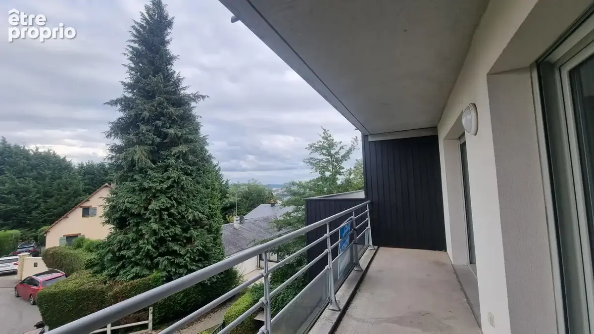 Appartement F3 à vendre - Maromme La Maine - 62 m² - Vue panoramique Rouen - 2 balcons - Parking - photo 3