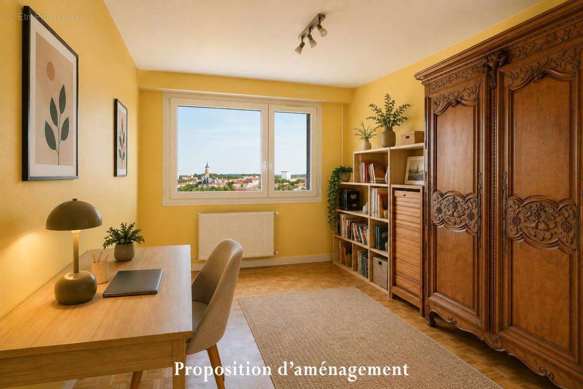 Nancy – Appartement traversant 110 m² – 3 chambres – Dernier étage avec ascenseur - photo 8