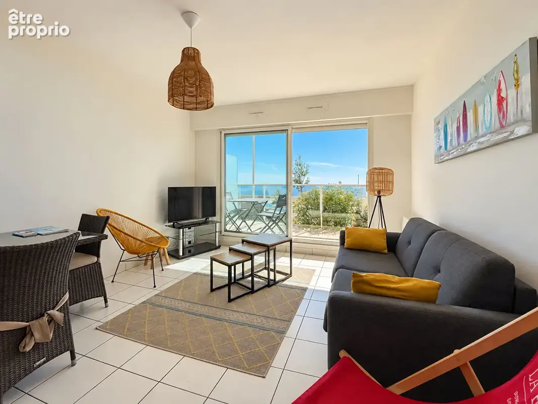Appartement FACE MER - La Baules les Pins - T3 traversant 57.33 m2 - photo 7