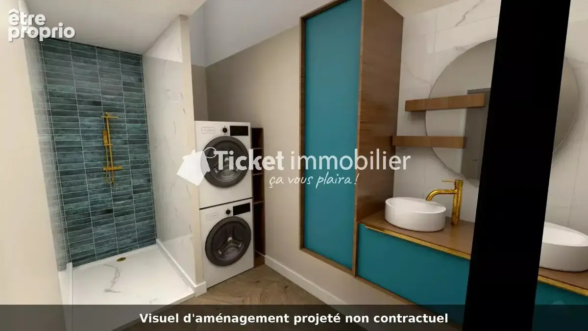 Appartement t3 67m2 pompignan rez-de-chaussée, accès indépendant, 3 m sous plafond, sans charges de copropriété, toiture neuve e - photo 13