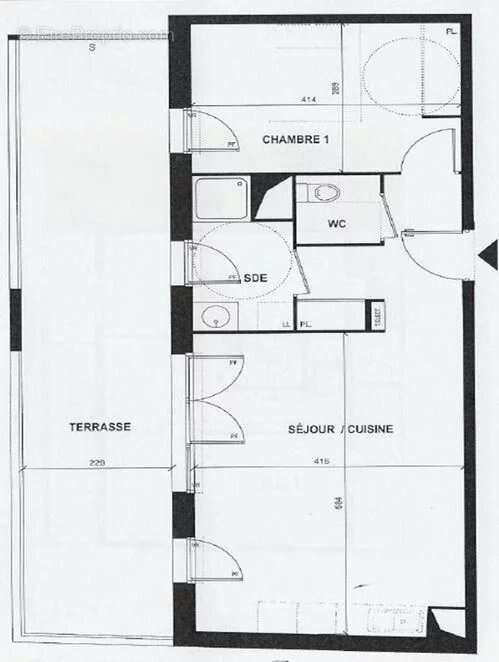 Appartement T2 - 47m² + 26m² de terrasse - 31700 BEAUZELLE - photo 4