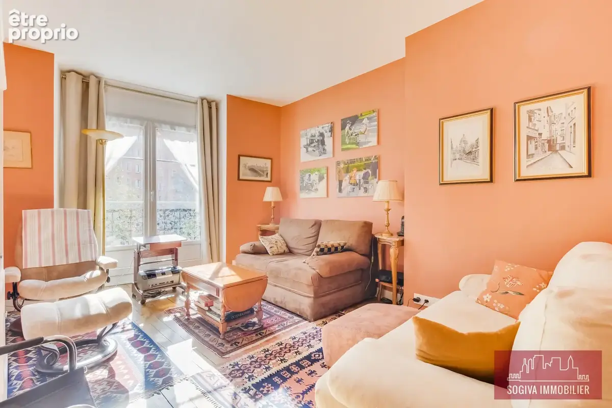 Jouxtant LA PETITE CEINTURE: Appartement 4 Pièces au dernier étage + cave - photo 3
