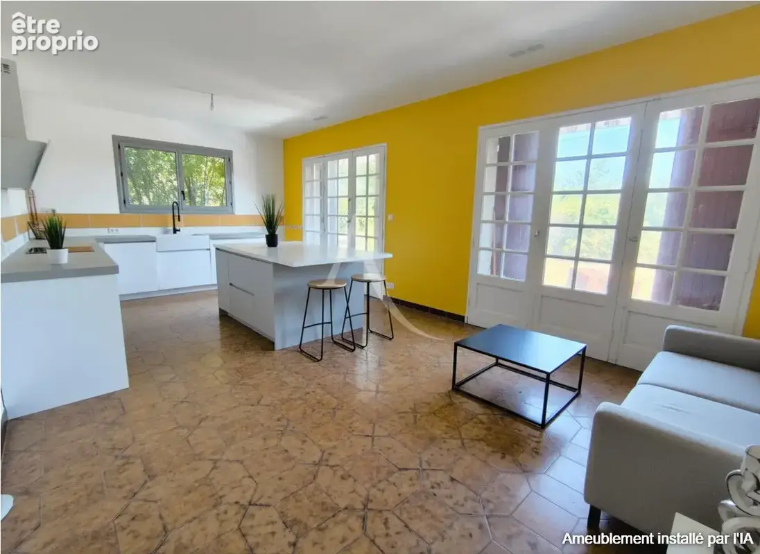 Maison Cazals 74m² + annexe à rénover 40m², terrain 1ha 68a 76ca - photo 3