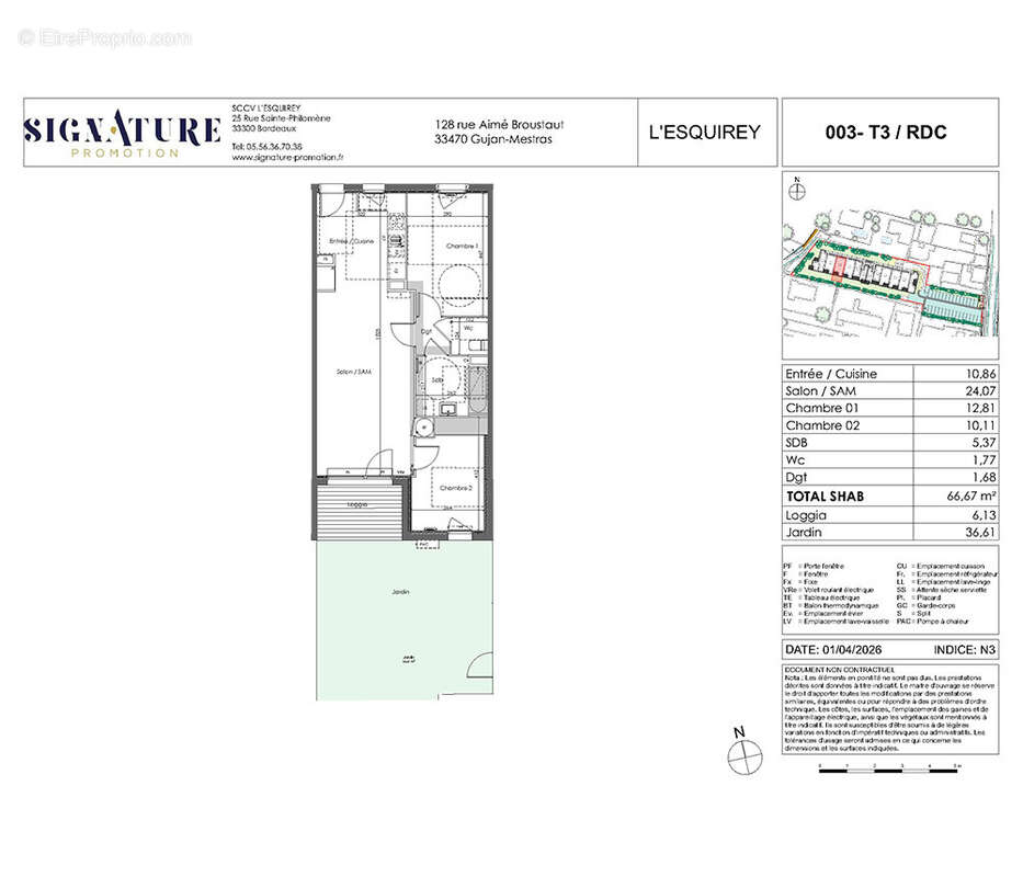 Appartement à GUJAN-MESTRAS
