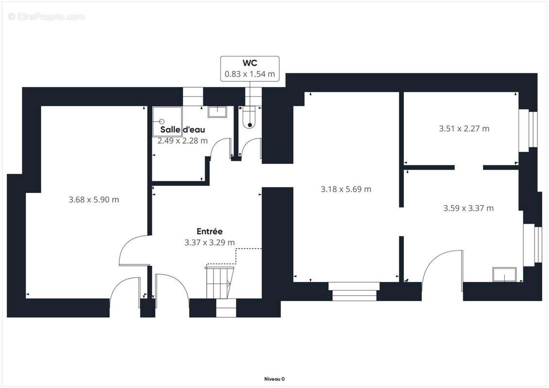Maison 90 m² à Saint-Malo-De-Phily  - photo 5