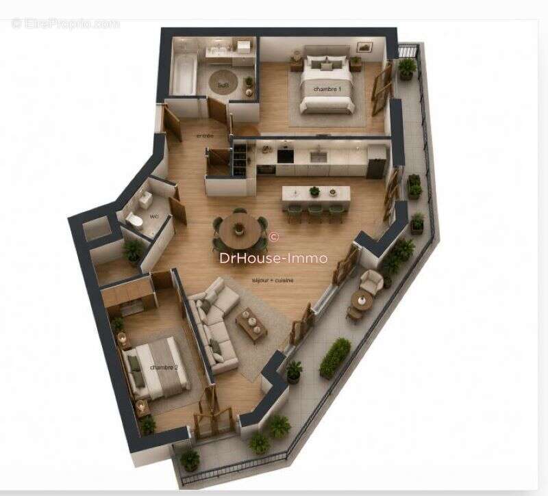 Appartement à ASNIERES-SUR-SEINE