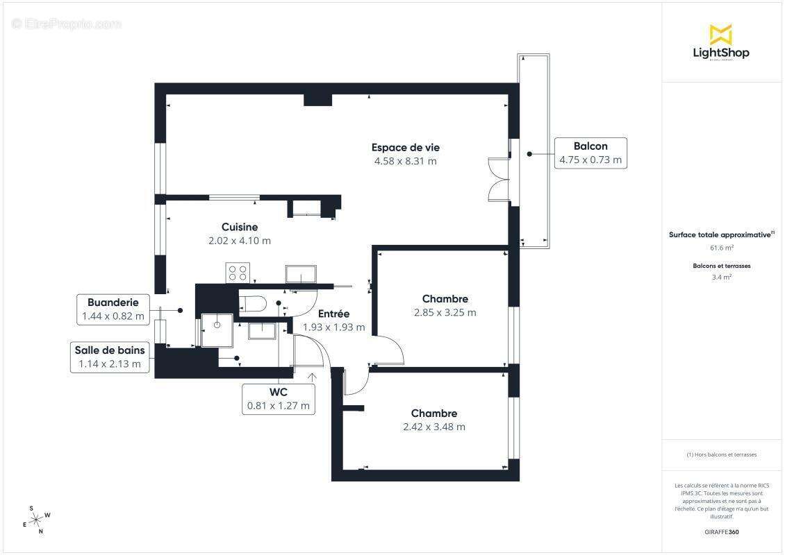 Appartement à NANTES