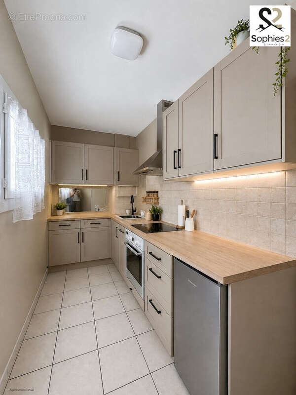 Agencement virtuel - Appartement à SEYSSINET-PARISET