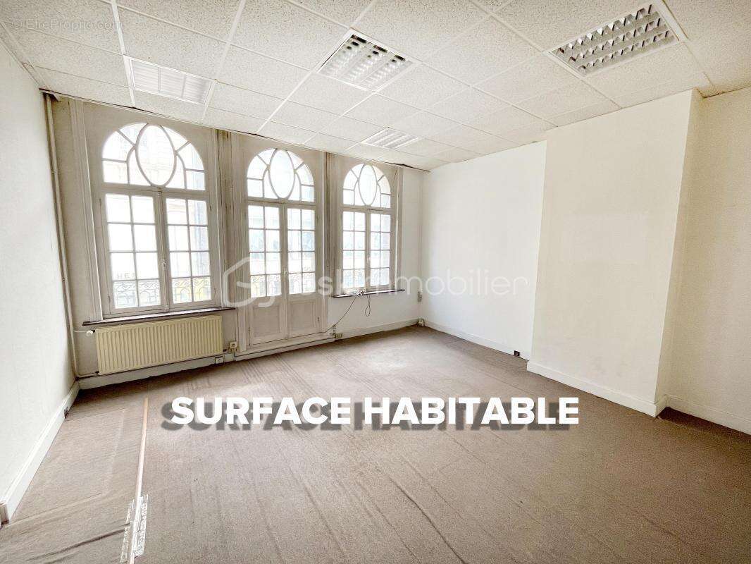 Douai hypercentre, immeuble mixte de 646 m2 (4 niveaux + caves) comprenant un local commercial, des bureaux et une surface habit - photo 15