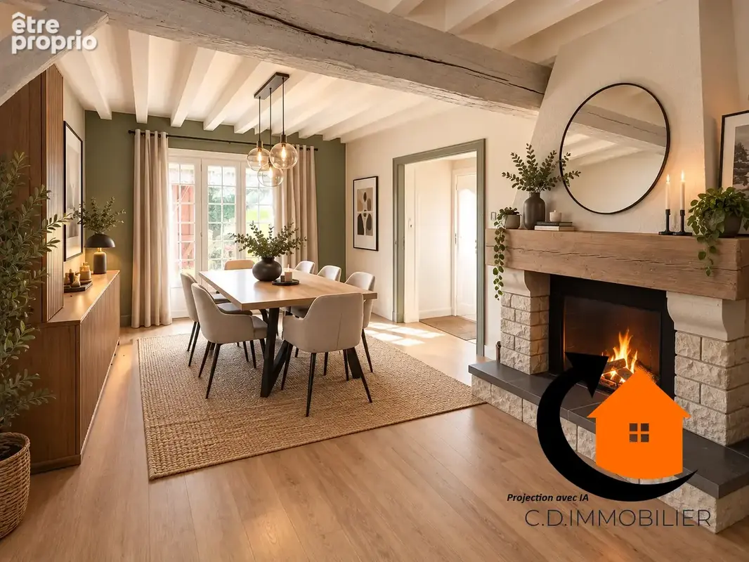 Maison 5 pièces 113 m² à vendre à Chuisnes (28190) - photo 4