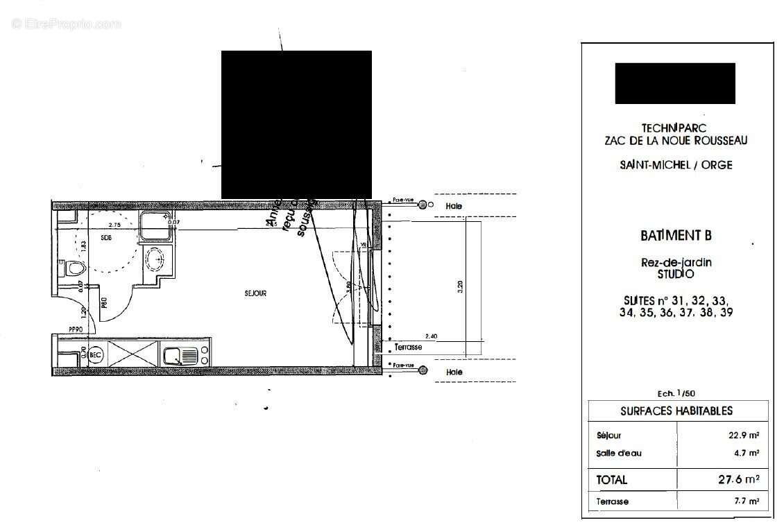 Appartement à SAINT-MICHEL-SUR-ORGE