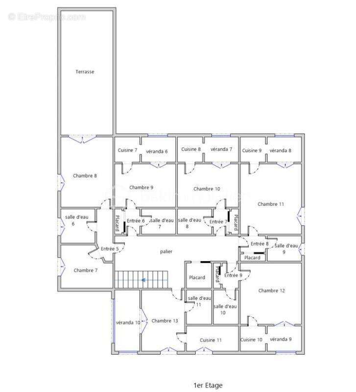Immeuble de rapport – spécial investisseurs – barbotan-les-thermes. 12 logements, terrasses privatives - photo 9