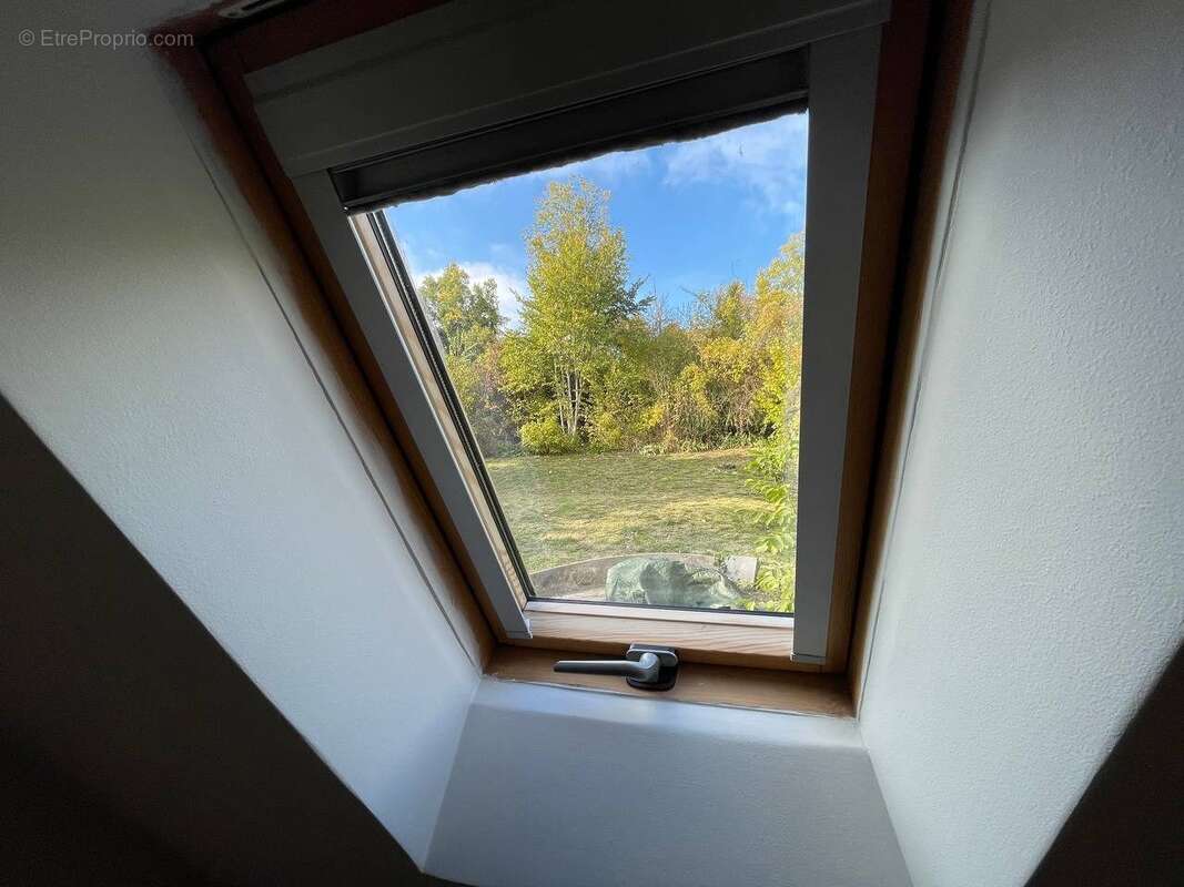 Vue sur jardin - Maison à MEZY-SUR-SEINE