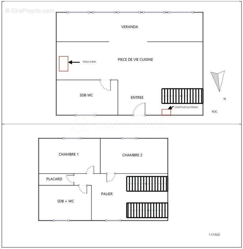 Maison de Charme 3 Chambres MONTERTELOT (EXCLUSIVITE en plein Bourg) - photo 24