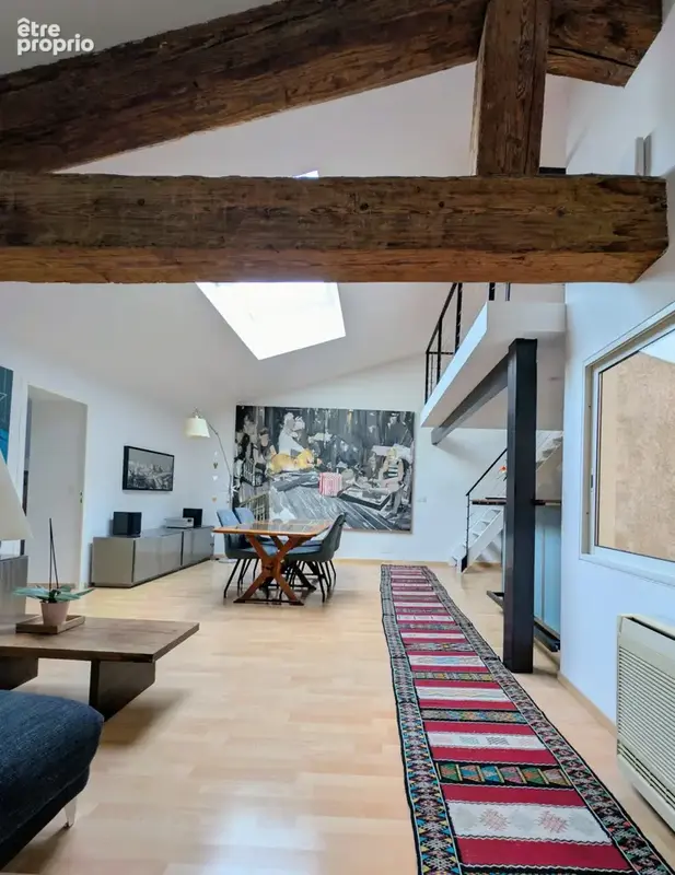 Appartement atypique t6 en duplex esprit loft centre ville de sete - photo 12