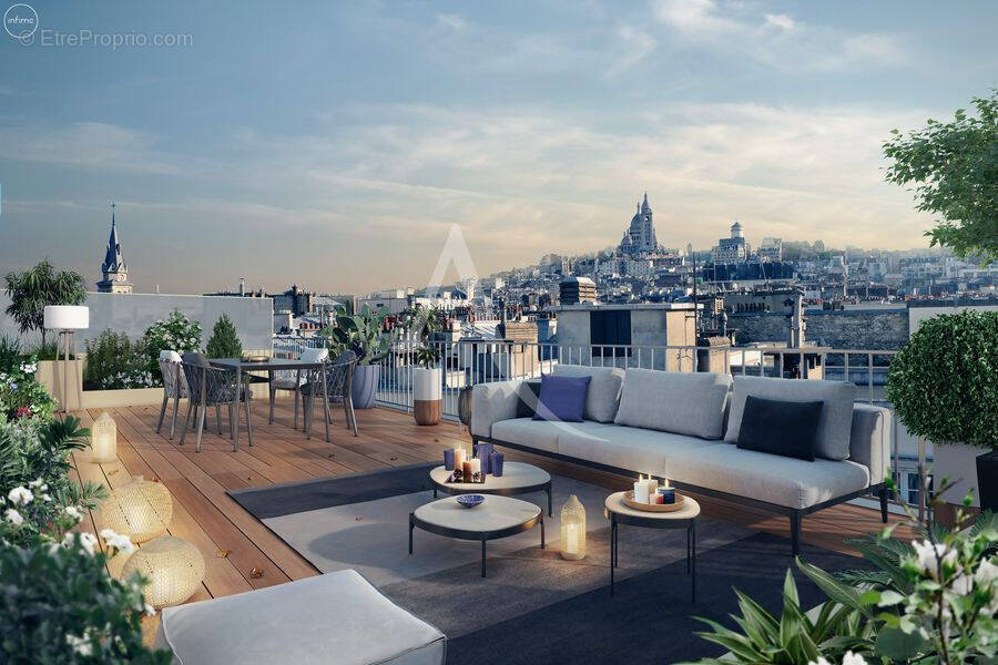 Appartement à PARIS-18E