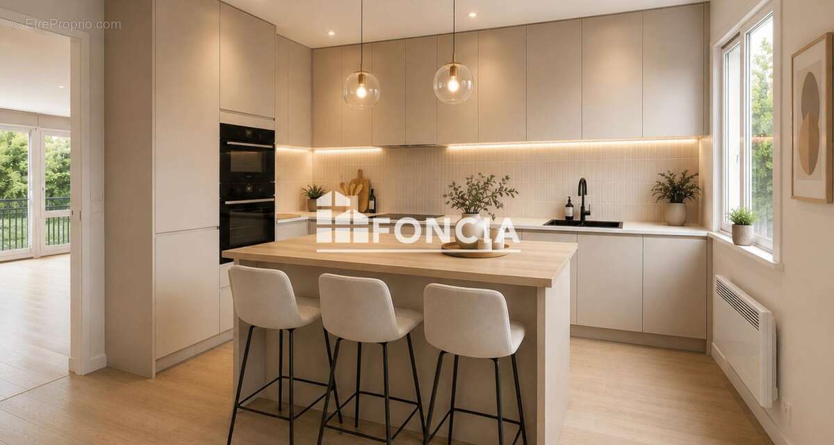 SAINT ISMIER - Magnifique appartement duplex en dernier étage avec piscine - photo 9