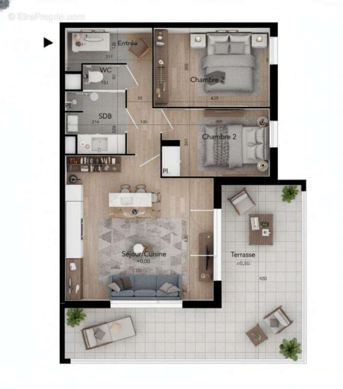 Appartement à BEZIERS