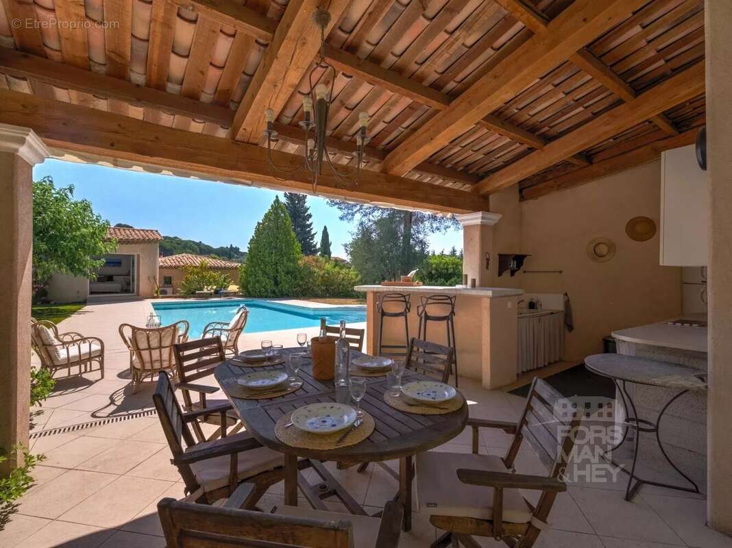 VALBONNE – une vraie maison de famille aux portes du village - photo 10