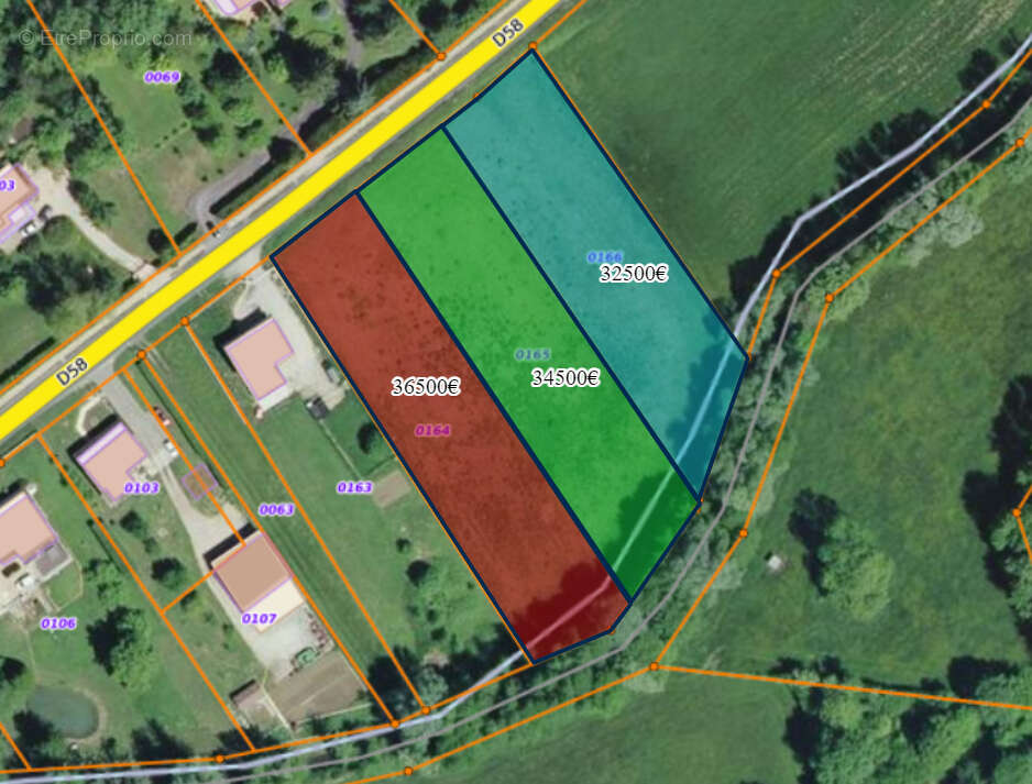 Terrain à BLETTERANS