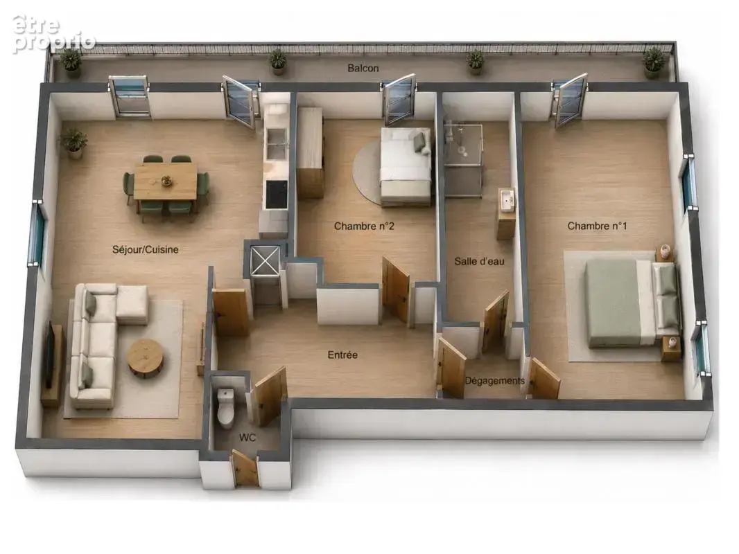 Appartement - photo 11