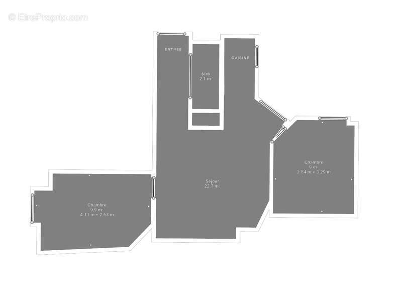 Appartement à PARIS-13E