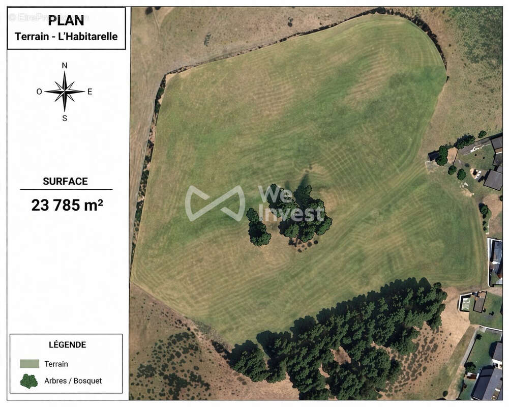 Terrain à ARZENC-DE-RANDON