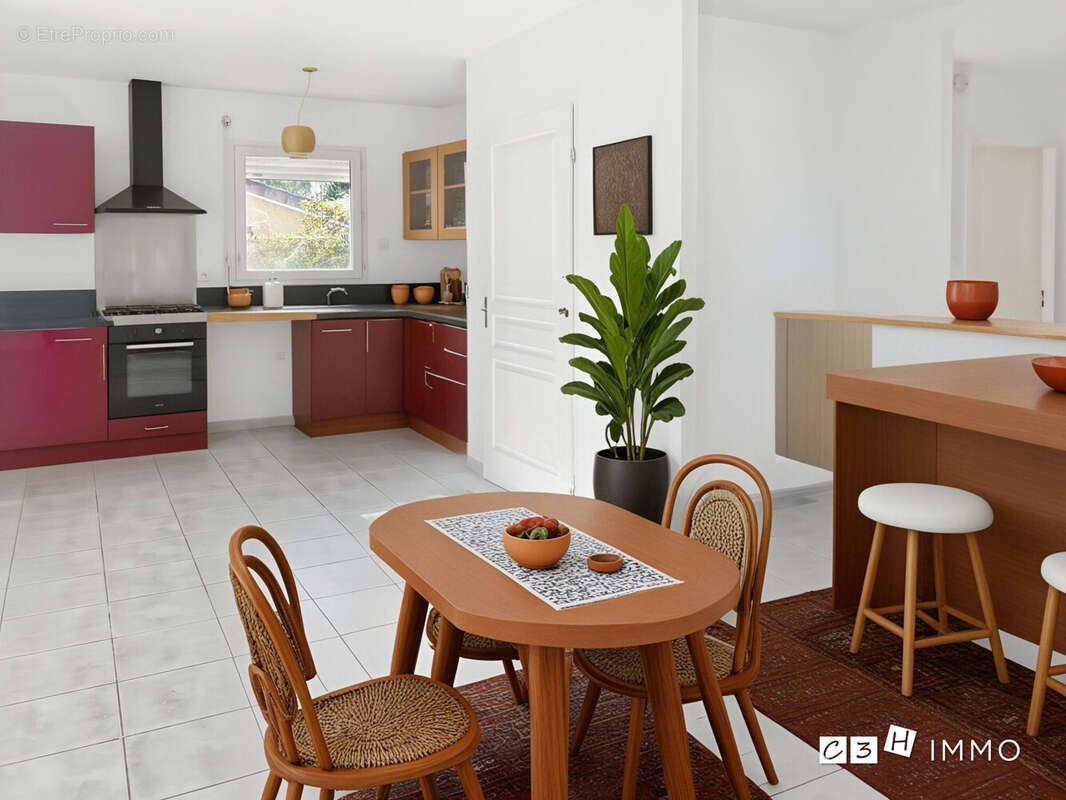 Photo non contractuelle- Exemple d&#039;aménagement - Maison à SEYSSES