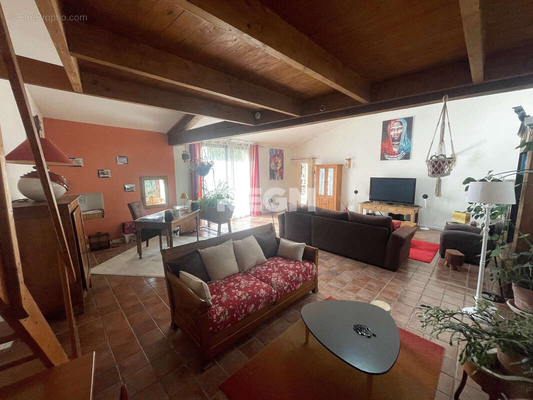 A vendre Hérault 34550 Bessan - proche Agde et mer - unique opportunité Maison 162 m2 en pierres entièrement rénovée type Longèr - photo 5